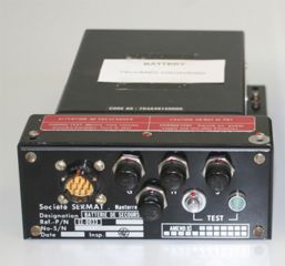 Batterie de secours d\'hlicoptre