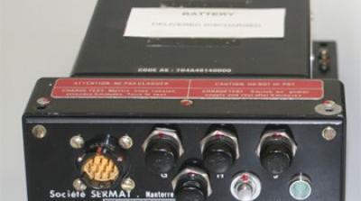 Stand by batteries for helicopter SERMAT